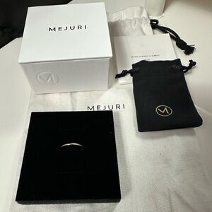 Mejuri 14k yellow gold stacker ring